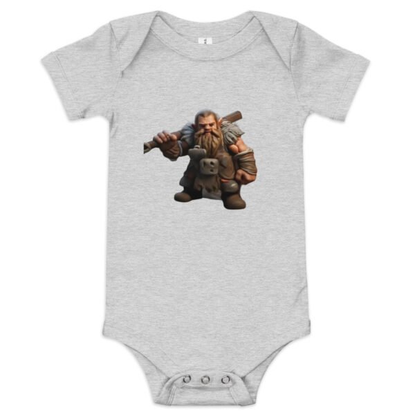 Baby Short-Sleeve One-Piece - Image 4