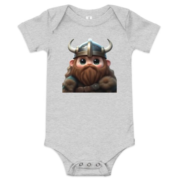 Baby Short-Sleeve One-Piece - Image 4