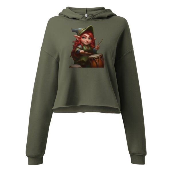 Women's Cropped Hoodies - Image 3